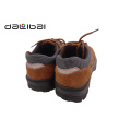 2015 best selling suede leather good low price lightweight safety shoes